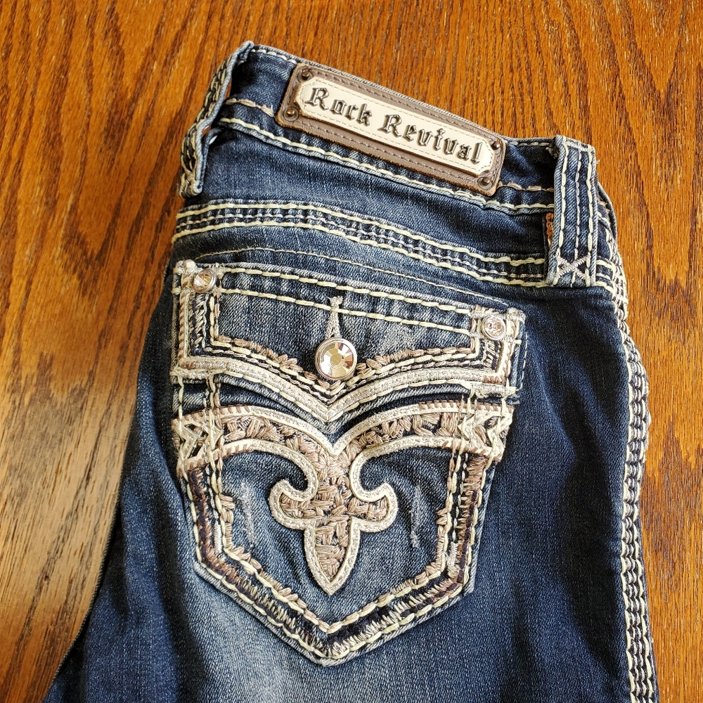 Rock Revival Women's Jeans Size 27 Style Straight